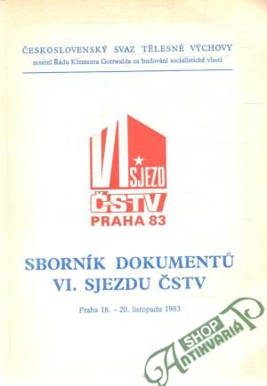 Obal knihy Sborník dokumentu VI. sjezdu ČSTV
