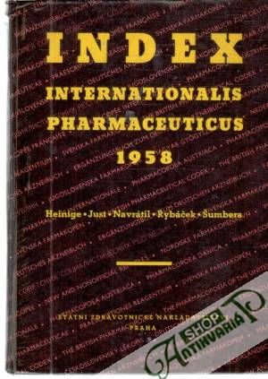 Obal knihy Index internationalis pharmaceuticus 1958