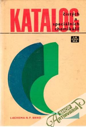 Obal knihy Katalog čistých a speciálních chemikálií