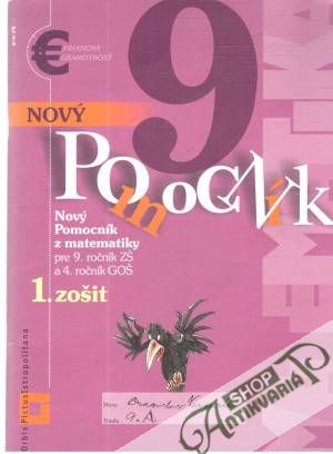 Obal knihy Nový pomocník z matematiky pre 9. ročník - 1. zošit