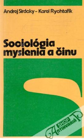 Obal knihy Sociológia myslenia a činu
