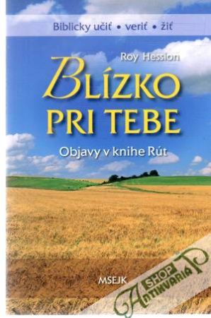 Obal knihy Blízko pri tebe