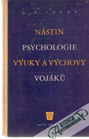 Obal knihy Nástin psychologie výuky a výchovy vojáku