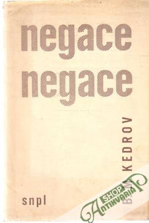 Obal knihy Negace negace