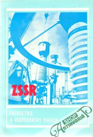 Obal knihy ZSSR - energetika a hospodársky pokrok