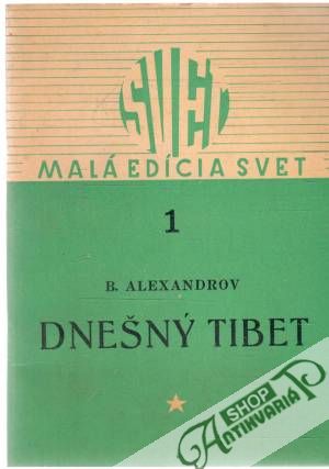 Obal knihy Dnešný Tibet