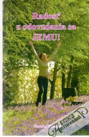 Obal knihy Radosť z odovzdania sa jemu!