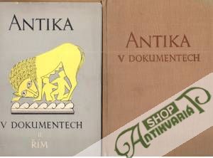 Obal knihy Antika v dokumentech I-II.