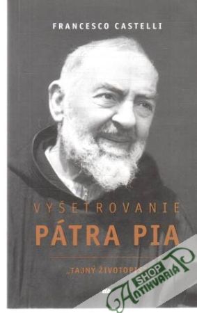 Obal knihy Vyšetrovanie Pátra Pia