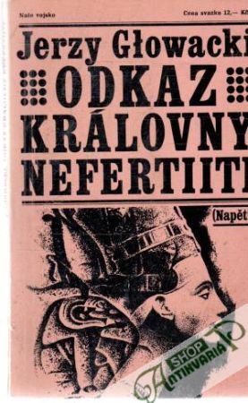 Obal knihy Odkaz královny Nefertiiti