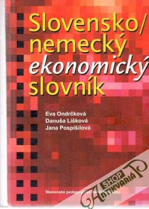 Obal knihy Slovensko - nemecký ekonomický slovník