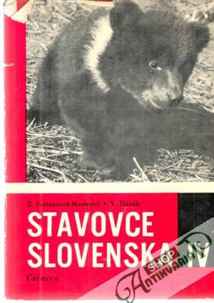 Obal knihy Stavovce Slovenska IV. - Cicavce