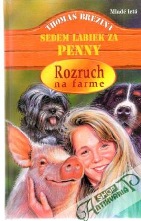 Obal knihy Sedem labiek za Penny - Rozruch na farme