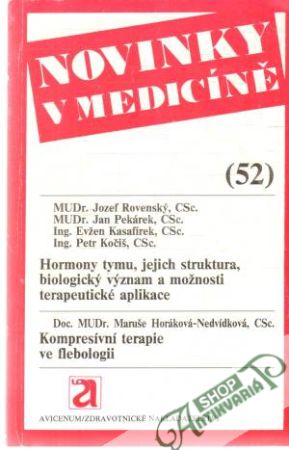 Obal knihy Novinky v medicíně 52