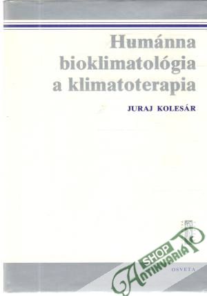Obal knihy Humánna bioklimatológia a klimatoterapia