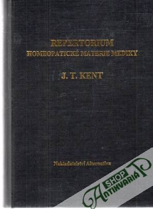 Obal knihy Repertorium homeopatické materie mediky