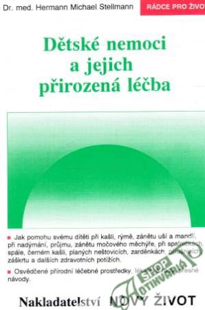 Obal knihy Dětské nemoci a jejich přirozená léčba