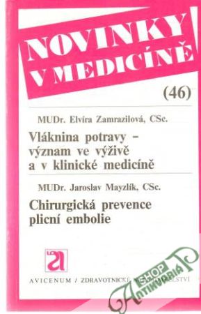 Obal knihy Novinky v medicíně 46.