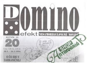 Obal knihy Domino efekt 20/1994