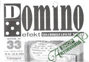 Obal knihy Domino efekt 33/1994