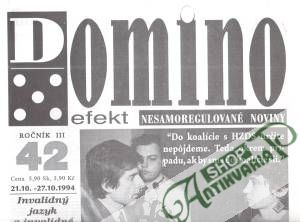 Obal knihy Domino efekt 42/1994