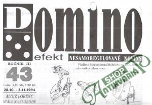 Obal knihy Domino efekt 43/1994