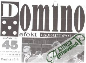 Obal knihy Domino efekt 45/1994