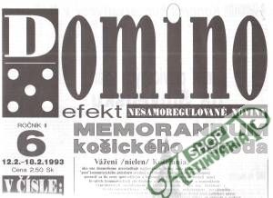 Obal knihy Domino efekt 6/1993