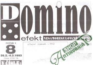 Obal knihy Domino efekt 8/1993