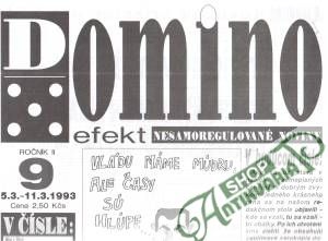 Obal knihy Domino efekt 9/1993