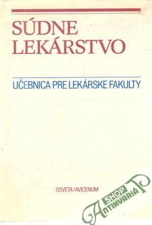 Obal knihy Súdne lekárstvo