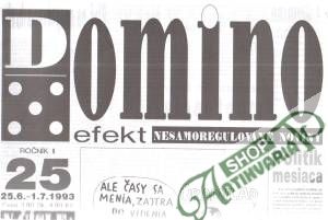 Obal knihy Domino efekt 25/1993