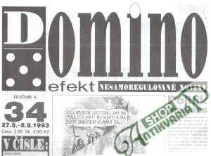 Obal knihy Domino efekt 34/1993