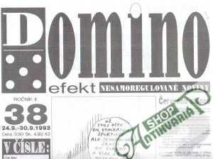 Obal knihy Domino efekt 38/1993