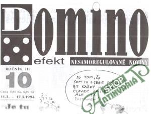 Obal knihy Domino efekt 10/1994