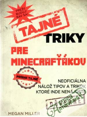 Obal knihy Tajné triky pre minecrafťákov