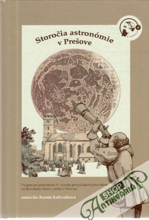 Obal knihy Storočia astronómie v Prešove