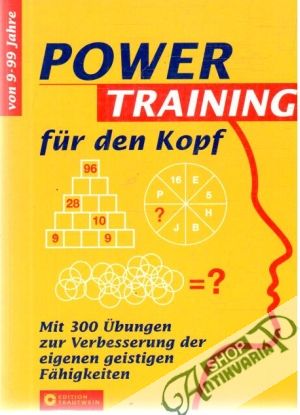 Obal knihy Power training fur den Kopf