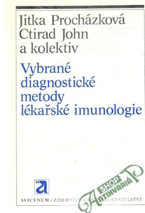 Obal knihy Vybrané diagnostické metody lékařské imunologie