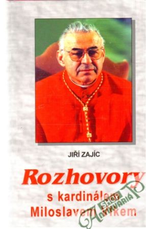 Obal knihy Rozhovory s kardinálem Miloslavem Vlkem