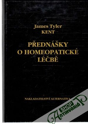 Obal knihy Přednášky o homeopatické léčbě