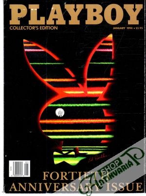 Obal knihy Playboy january 1994