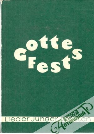 Obal knihy Gottes fest