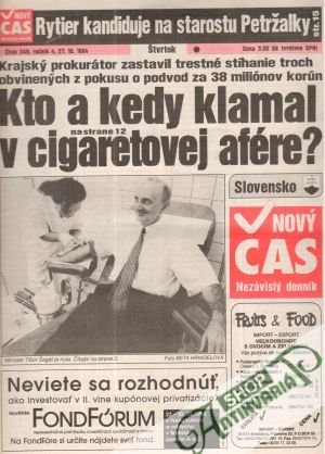Obal knihy Nový čas 249/1994