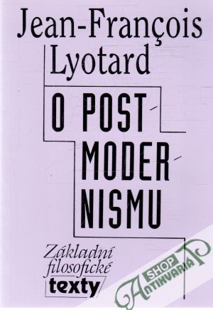 Obal knihy O postmodernismu