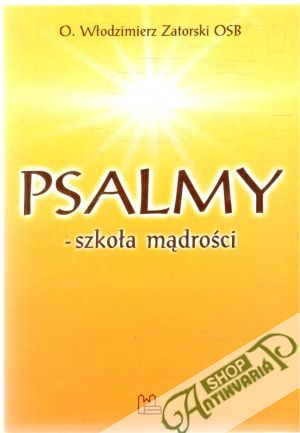 Obal knihy Psalmy - szkola madrości