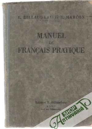 Obal knihy Manuel de Francais pratique
