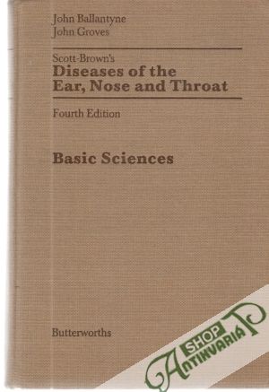 Obal knihy Scott-Brown´s Diseases of the Ear, Nose and Throat 1-4.