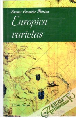 Obal knihy Europica varietas