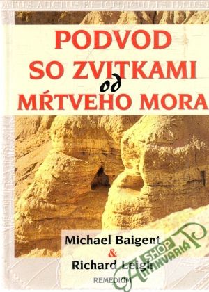 Obal knihy Podvod so zvitkami od mŕtveho mora